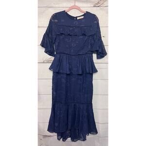 Dark Pink Brand Dress Navy Blue Size 10